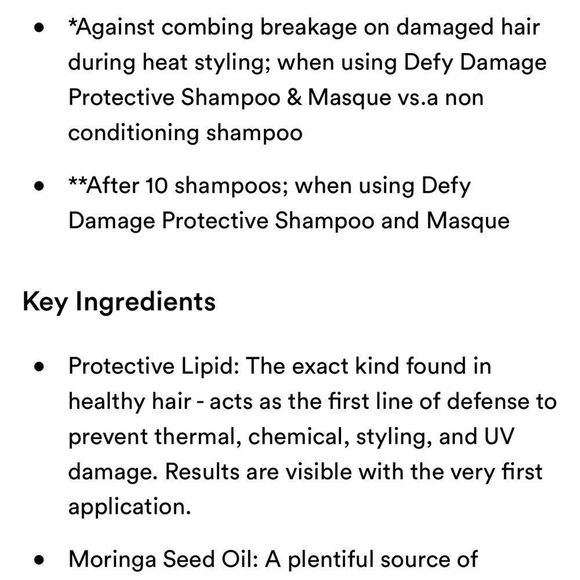 $6❤️‍🔥 Joico Defy Damage Protective Masque Travel Size NEW Mask Hair - Picture 6 of 7